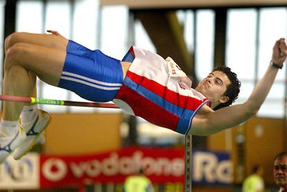 Ismael González en una imagen de archivo durante los XIX campeonatos de España sub-23 de 2004.