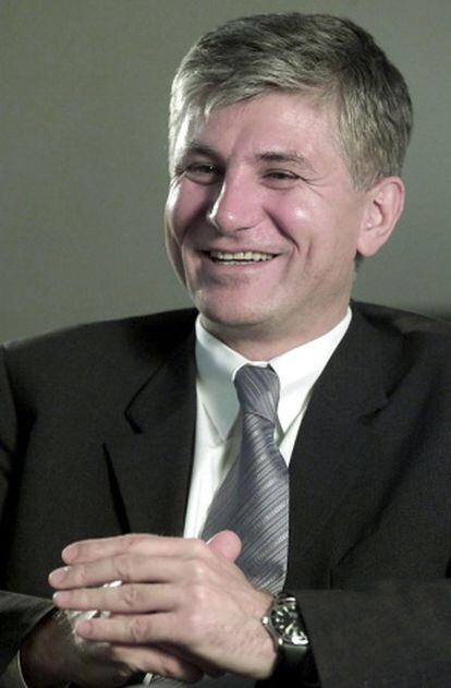Zoran Djindjic, en una fotografía de 2002.