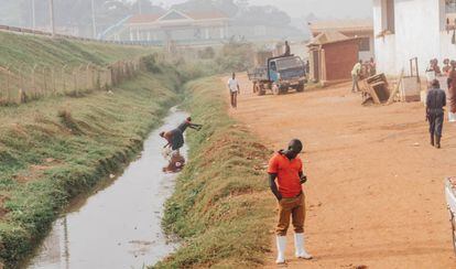 Un barrio de Kampala, capital de Uganda.