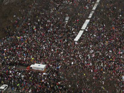 Marcha de las Mujeres en Washington.