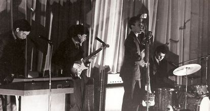 Concert d'Els 4 Z al Cine Artis l'any 1966.