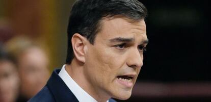 El secretario general del PSOE, Pedro Sánchez.