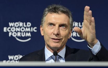 Macri, en Davos el pasado 22 de junio.