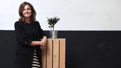 Sara Barbeira, coordinadora de Comité de Emergencia en el Espacio Impact Hub, en Madrid.