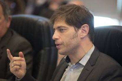 El ministro de Economía argentino, Axel Kicillof. EFE/Archivo