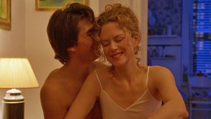 Tom Cruise y Nicole Kidman en 'Eyes Wide Shut'.