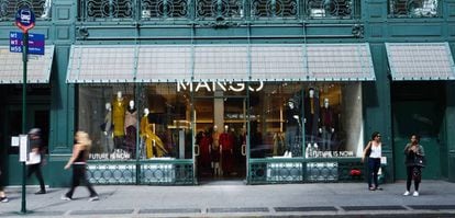 Tienda de Mango en el Soho, Nueva York, la única que el grupo textil tiene en EE UU.