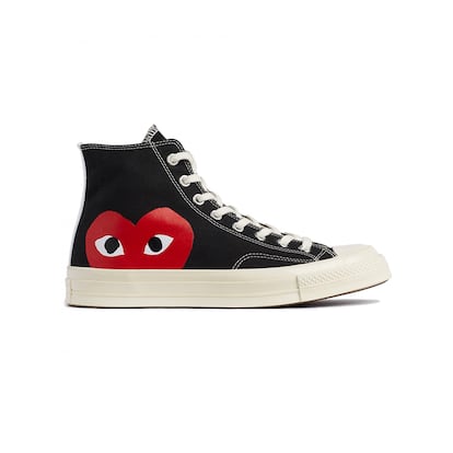 Comme des Garcons Play x Converse Black High Top