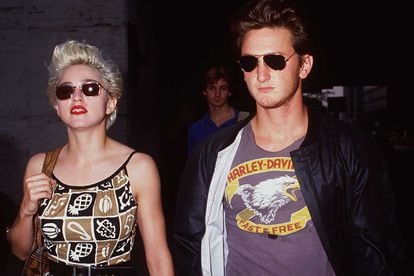 1986 Madonna and Sean Penn.