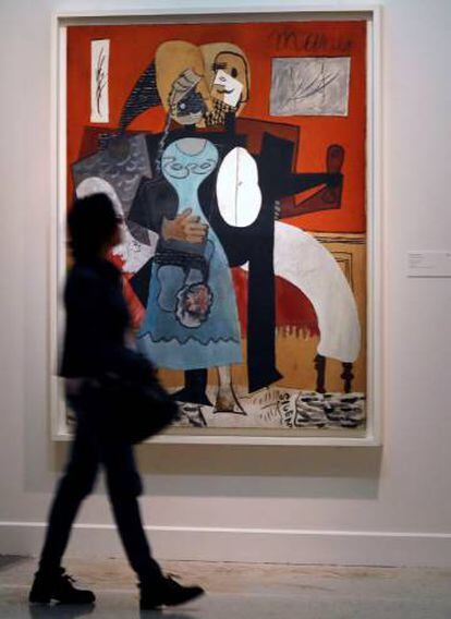 'Los enamorados' de Picasso, en la exposición de la Fundación Mapfre.