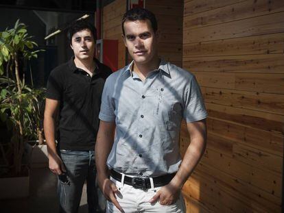 Andrés Bou i Horacio Martos, fundadors de Social Point, en una imatge del 2011.