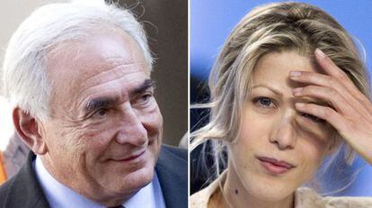 Dominique Strauss-Kahn y Tristane Banon.