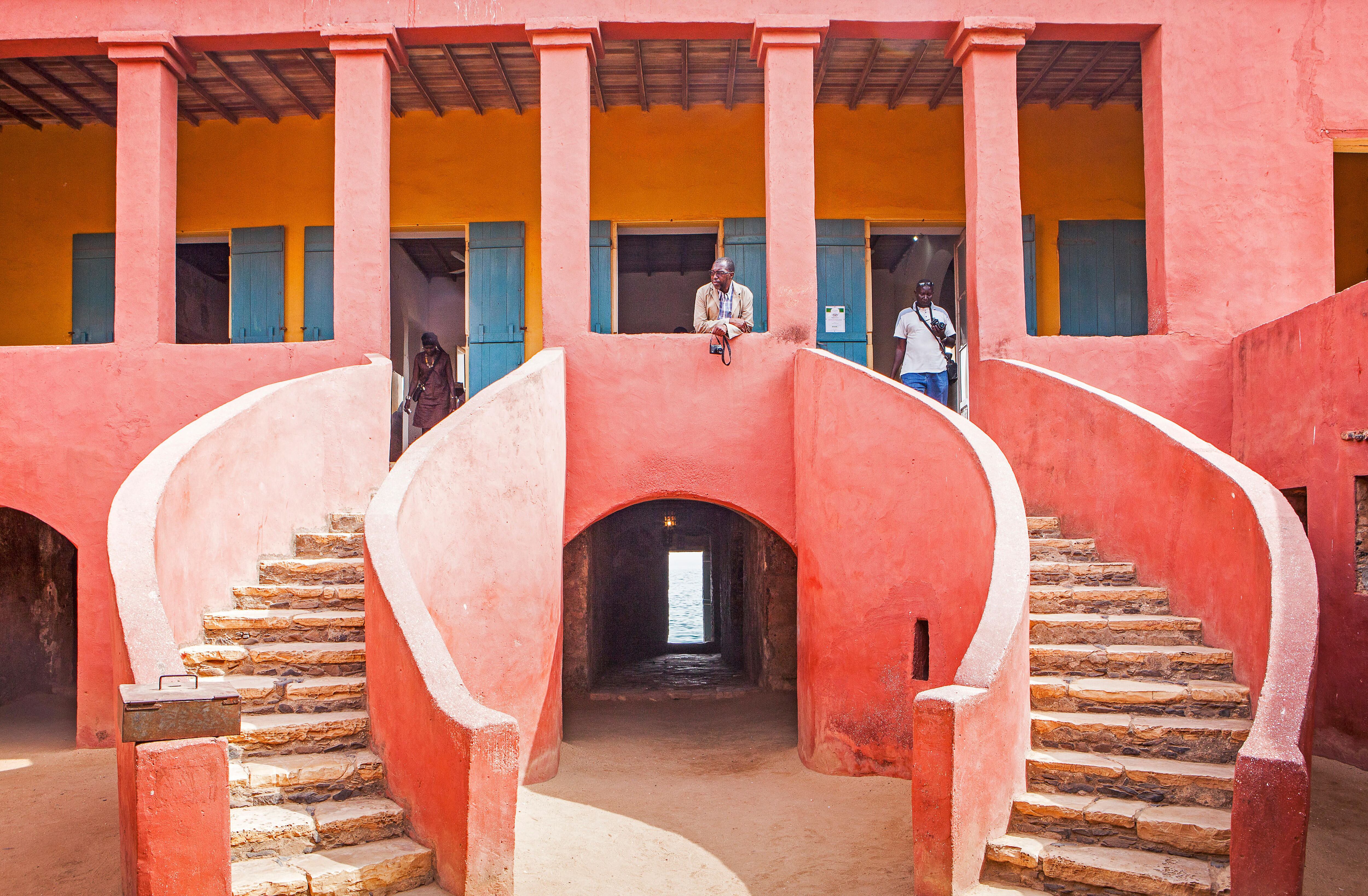 La Casa de los Esclavos, en la isla de Gorea, es patrimonio mundial de la Unesco.