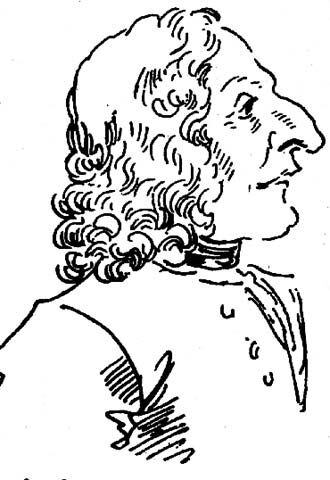 Una caricatura de Vivaldi.