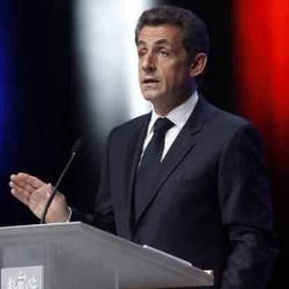 El primer ministro galo Nicolas Sarkozy