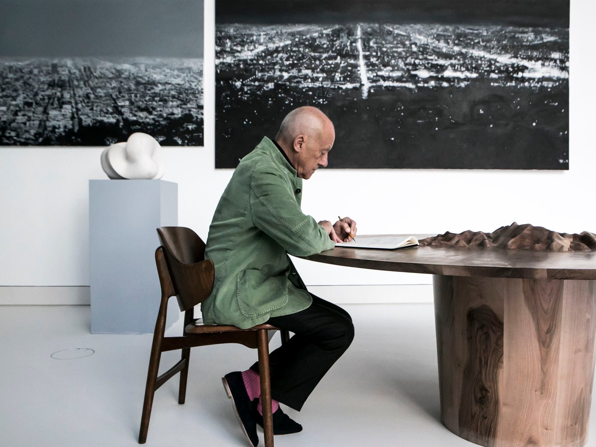 Norman Foster: hay un arquitecto en el mundo que lo dibuja absolutamente  todo | Arte | ICON Design | EL PAÍS