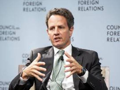 Imagen del secretario del Tesoro estadounidense, Timothy Geithner. EFE/Archivo