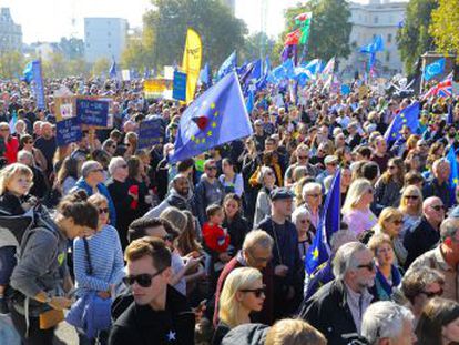 Los organizadores cifran en medio millón de personas la asistencia a la marcha