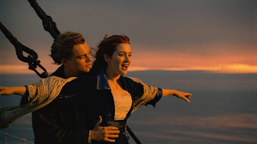 Kate Winslet Titanic Pose