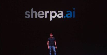 Xabi Uribe-Etxebarria, fundador y consejero delegado de Sherpa.ai.