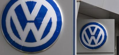 Logotipo de Volkswagen en Madrid
