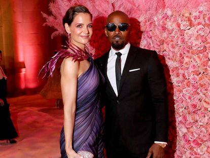 Katie Holmes y Jamie Foxx.