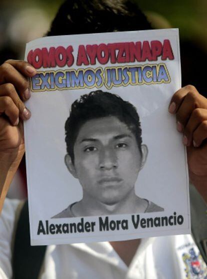 Una fotografía de Alexander Mora, el joven cuyos restos fueron identificados.