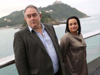 &Aacute;ngel Amigo y Rafaela Romero, ayer en San Sebasti&aacute;n.