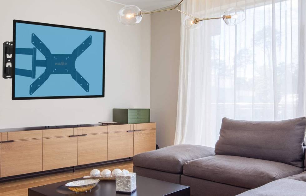 Inclinable y giratorio: este soporte para la televisión tiene más de 18