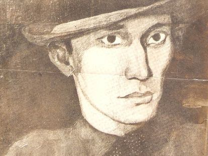 Retrato del poeta sinaloense Gilberto Owen Estrada.