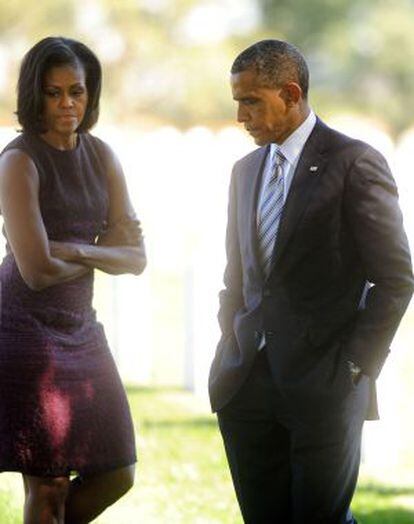 Barack y MIchelle Obama.