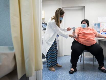 Sandra Pérez,que sufre obesidad, es una de las pacientes de máxima complejidad que atiende la unidad integral de Vall d’Hebron.