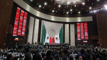 Vista del Congreso mexicano, en una imagen de archivo.