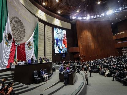 El pleno de la Cámara de Diputados, en Ciudad de México, el pasado 12 de septiembre.