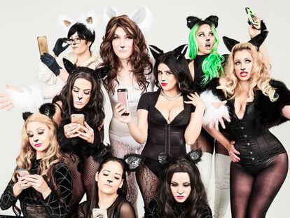 Las protagonistas del musical &#039;Katdashians&#039;.