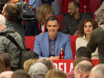 El secretario general del PSOE, Pedro Sánchez, el pasado octubre, en el comité Federal, en la sede del PSOE en Madrid.