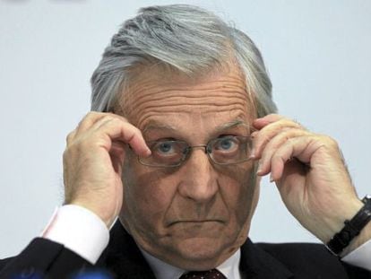 El expresidente del BCE, durante un Ecofin en 2011.