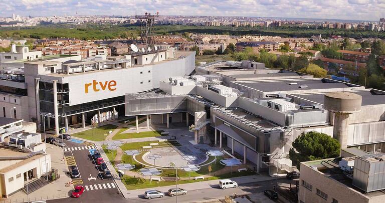 La sede de RTVE en Prado del Rey (Madrid).