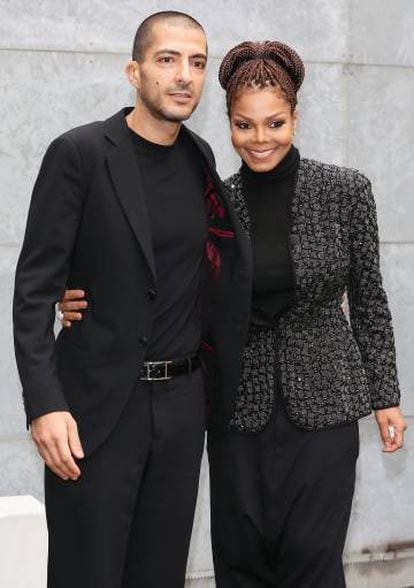 Janet Jackson, con su esposo.