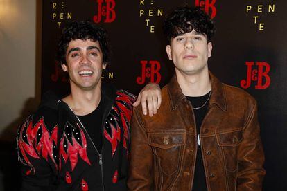 Javier Ambrossi y Javier Calvo, el pasado miércoles.