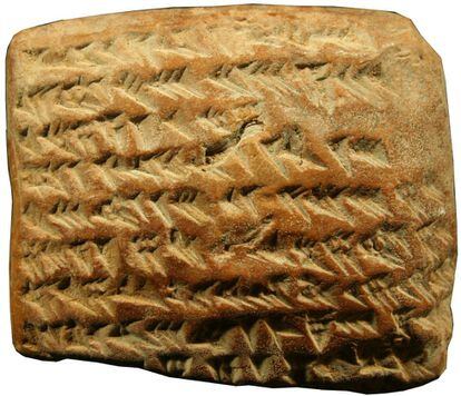 La quinta tablilla que permitió desvelar el nuevo uso de la geometría en Babilonia