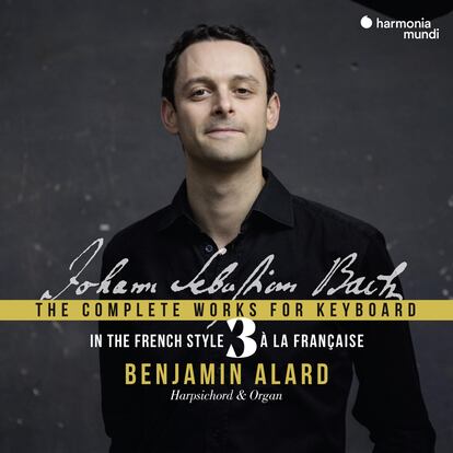 Portada de 'Obras para teclado de Bach', de Benjamin Alard.