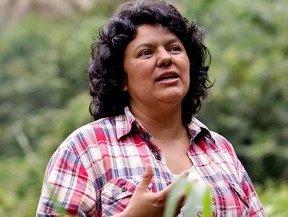 Berta Cáceres, ecologista asesinada en Tegucigalpa