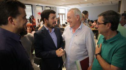 5/06/2015 - Reunión de IU - foto, Gorka Lejarcegi