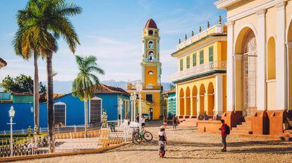 Plaza Mayor de Trinidad (Cuba).