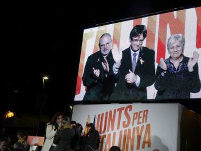 El candidato de Junts per Catalunya cierra una contienda personalista apelando al  voto útil  de  todos los independentistas 