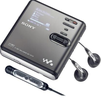 Sony deja de fabricar el MiniDisc Walkman.