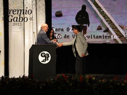 Ceremonia del Premio Gabo en Bogotá, Colombia, el 30 de junio de 2023.