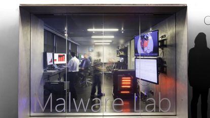 Laboratorio de estudio del ‘malware’ del Microsoft Cybercrime Center.