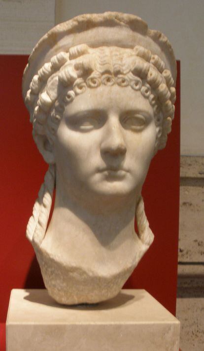 Bust of Empress Poppaea.